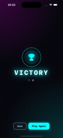 TicTacToe Wars - Neon XO Screenshot 3 of 5