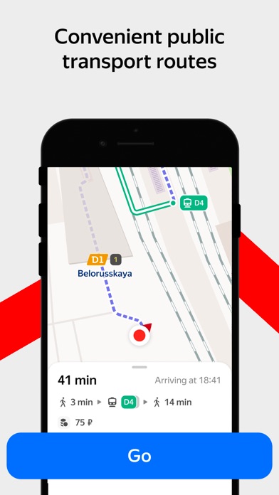Yandex Maps & Navigator iOS Screen Shot 1