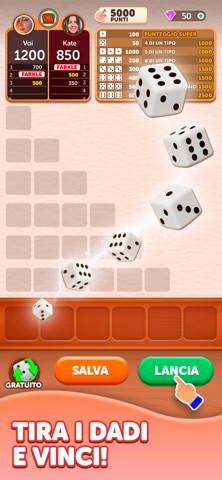 Farkle Dice Roll iPhone screenshot 1