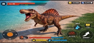 Jurassic Primal Dino Sim Clash iPhone screenshot