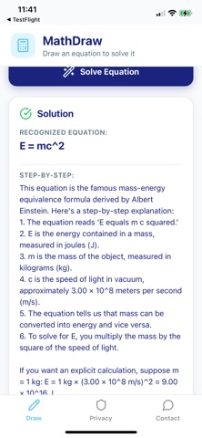 MathDraw AI screenshot