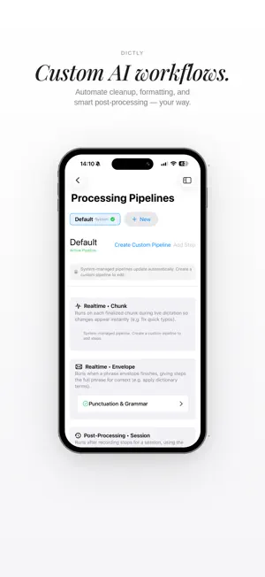 Dictly — On‑device dictation screenshot 4