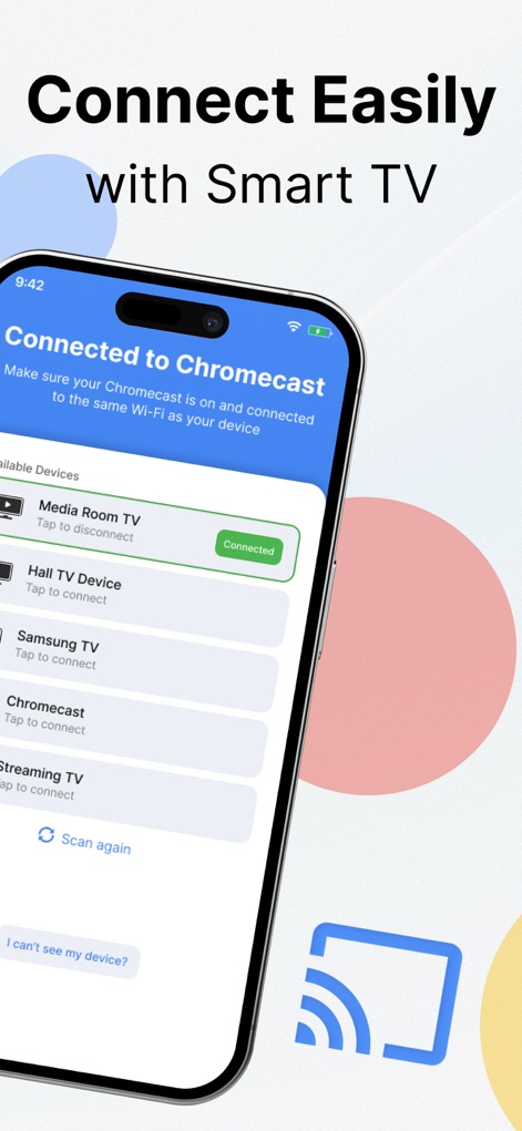 Castify: TV Cast Chromecast - App de Entretenimiento | MWM