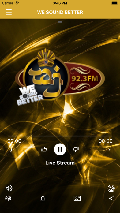 Taj 92.3 Screenshot