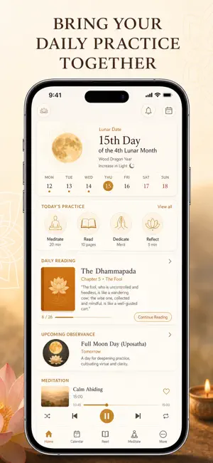 Buddhist Calendar Sutras screenshot 1
