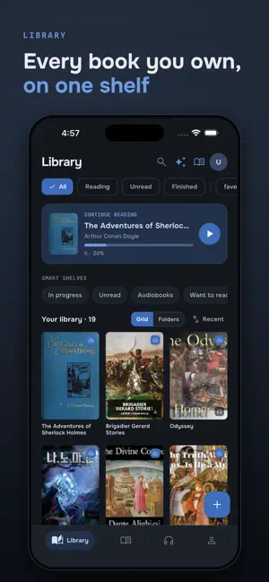 RookReader: Ebook & Audiobook screenshot 1