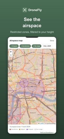 DroneFly: Safe to Fly iPhone screenshot 3