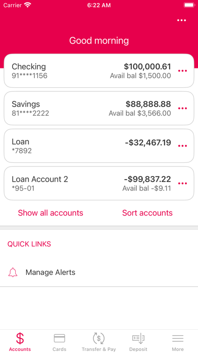 American Bank & Trust Screenshot