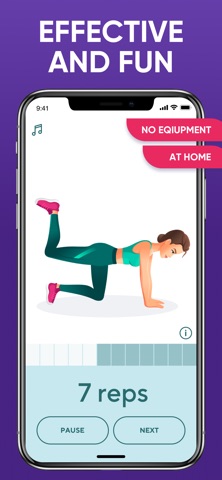30 Day Fit: Workout for Women iPhone screenshot