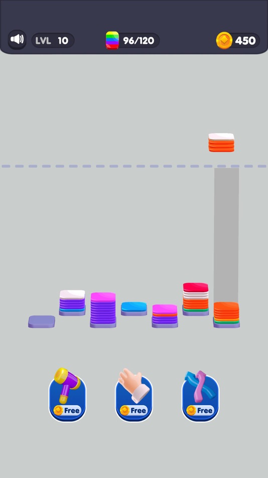 #3. Drop N Stack (iOS) بواسطة: Virtual Projects Oyun Yazilim Ve Teknoloji