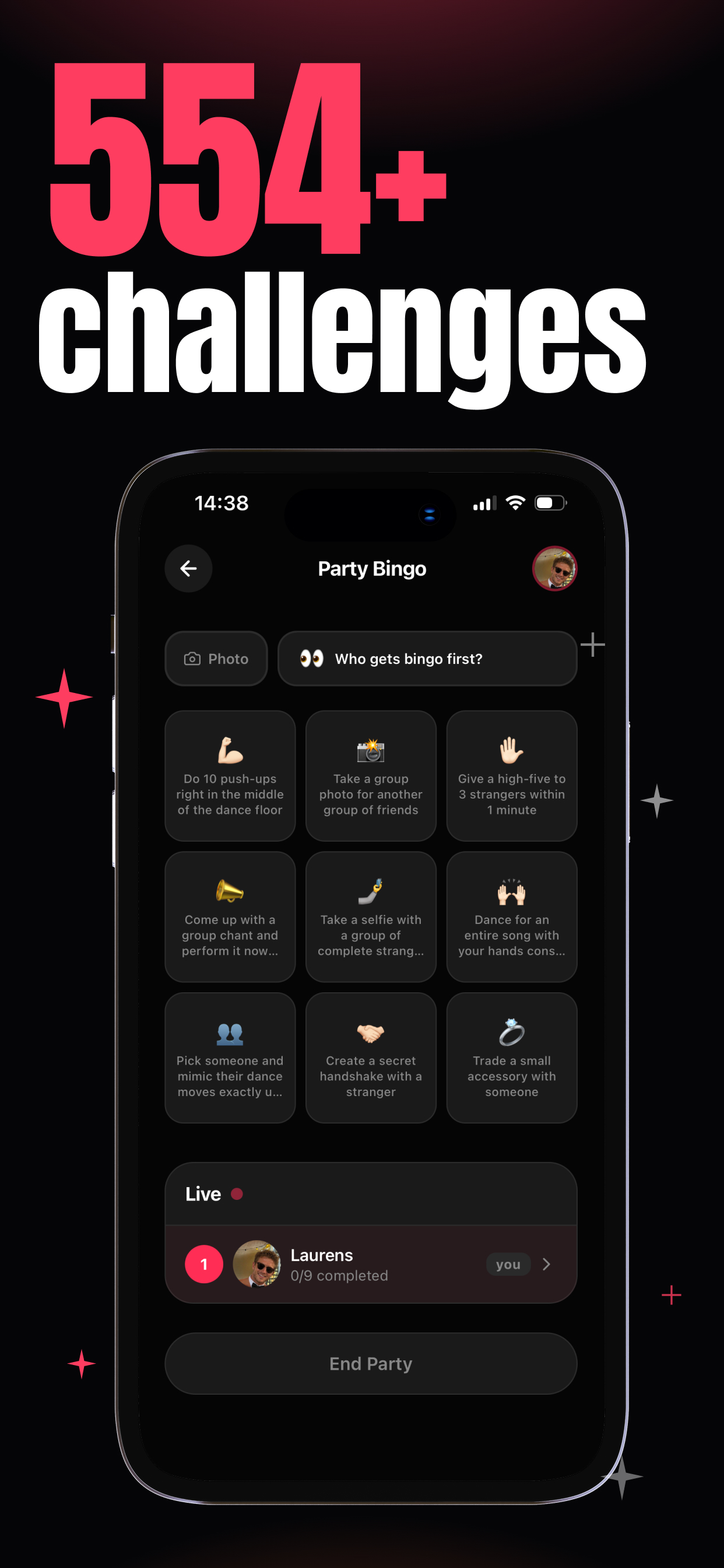 Party Card - Nightlife Bingo screenshot 3