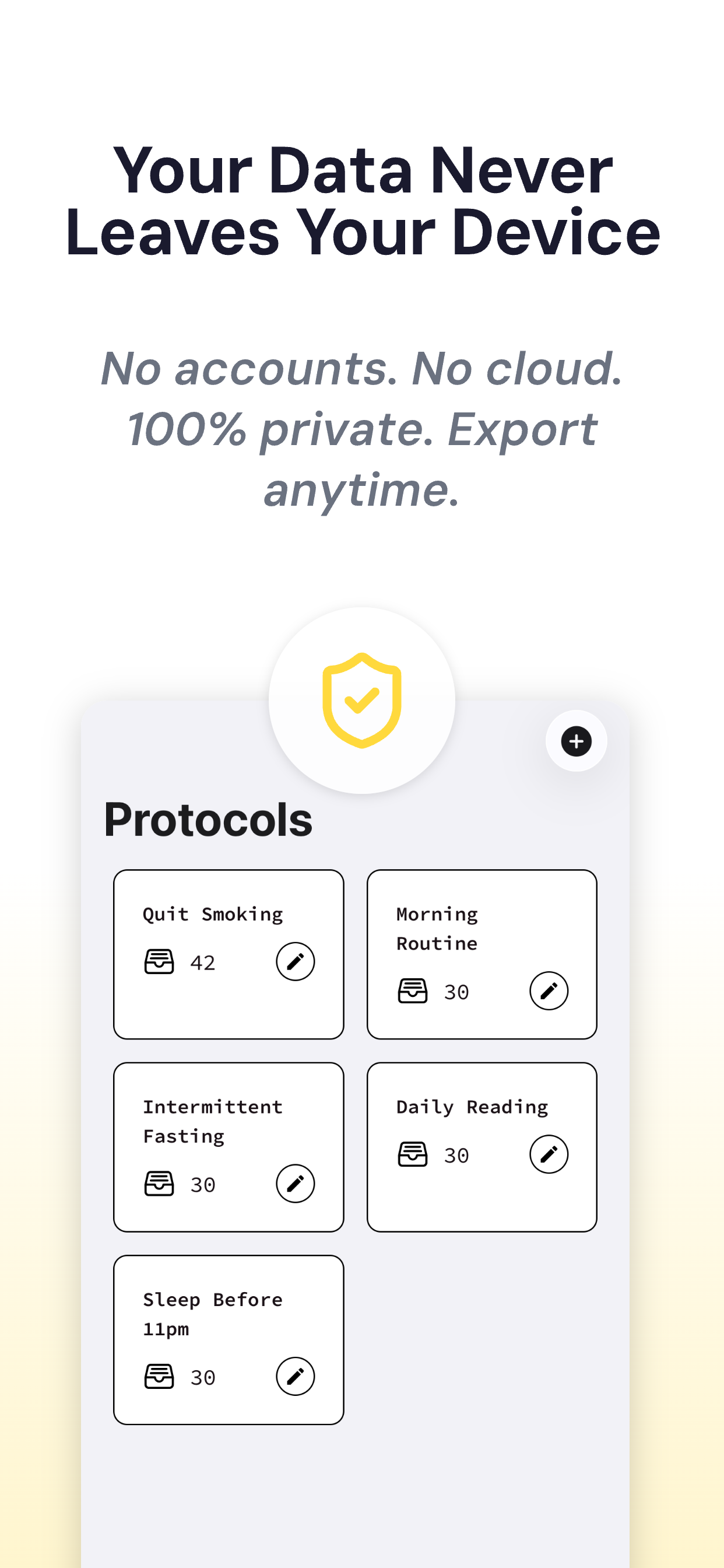 Voila: Behavior & Life Tracker screenshot 6
