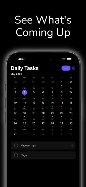 Daily Tasks: Simple & Minimal screenshot 2