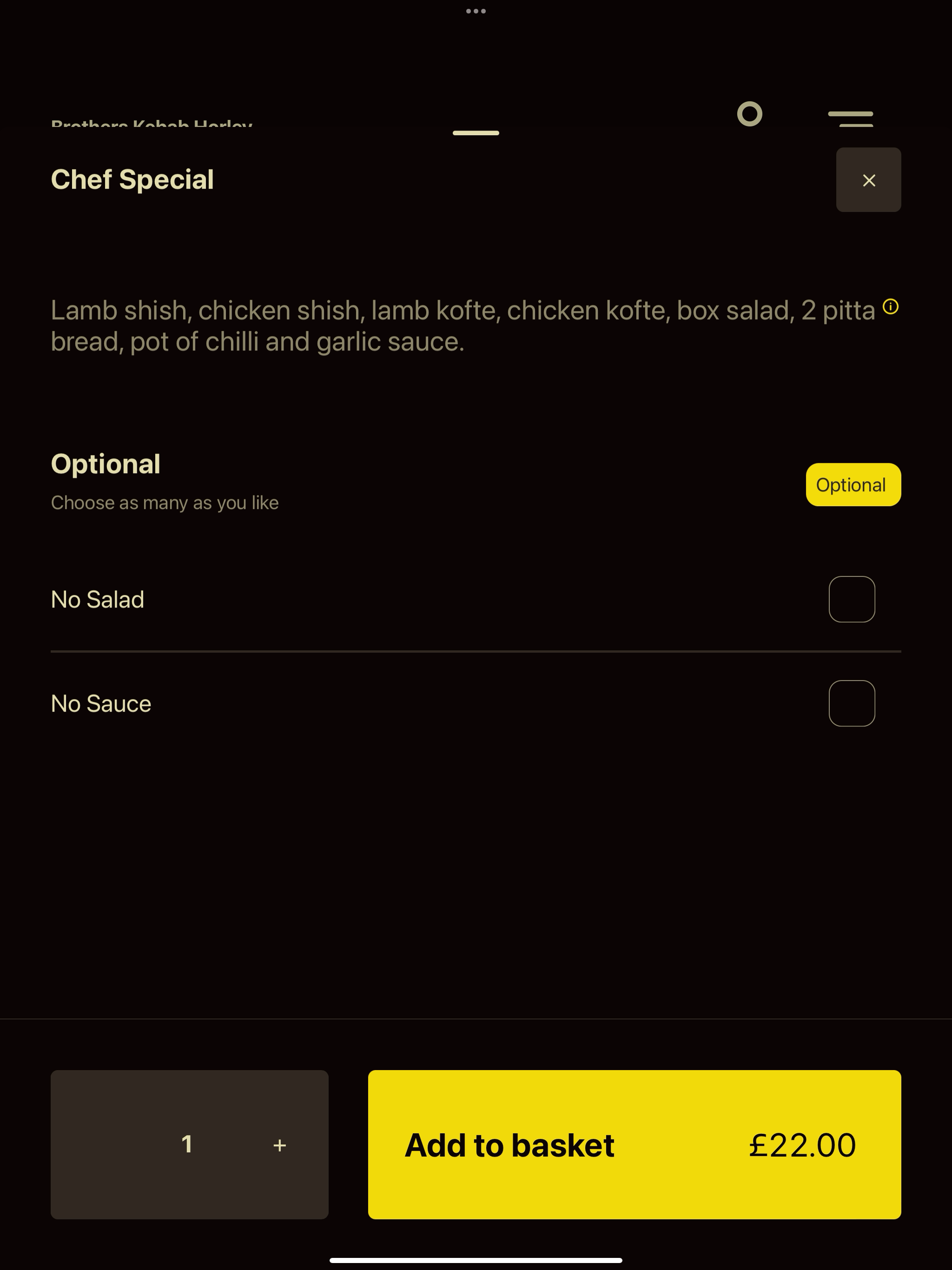 Brothers Kebab Horley screenshot 8