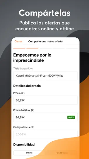 Captura de pantalla de Chollometro - Chollos, Ofertas en iPhone 8