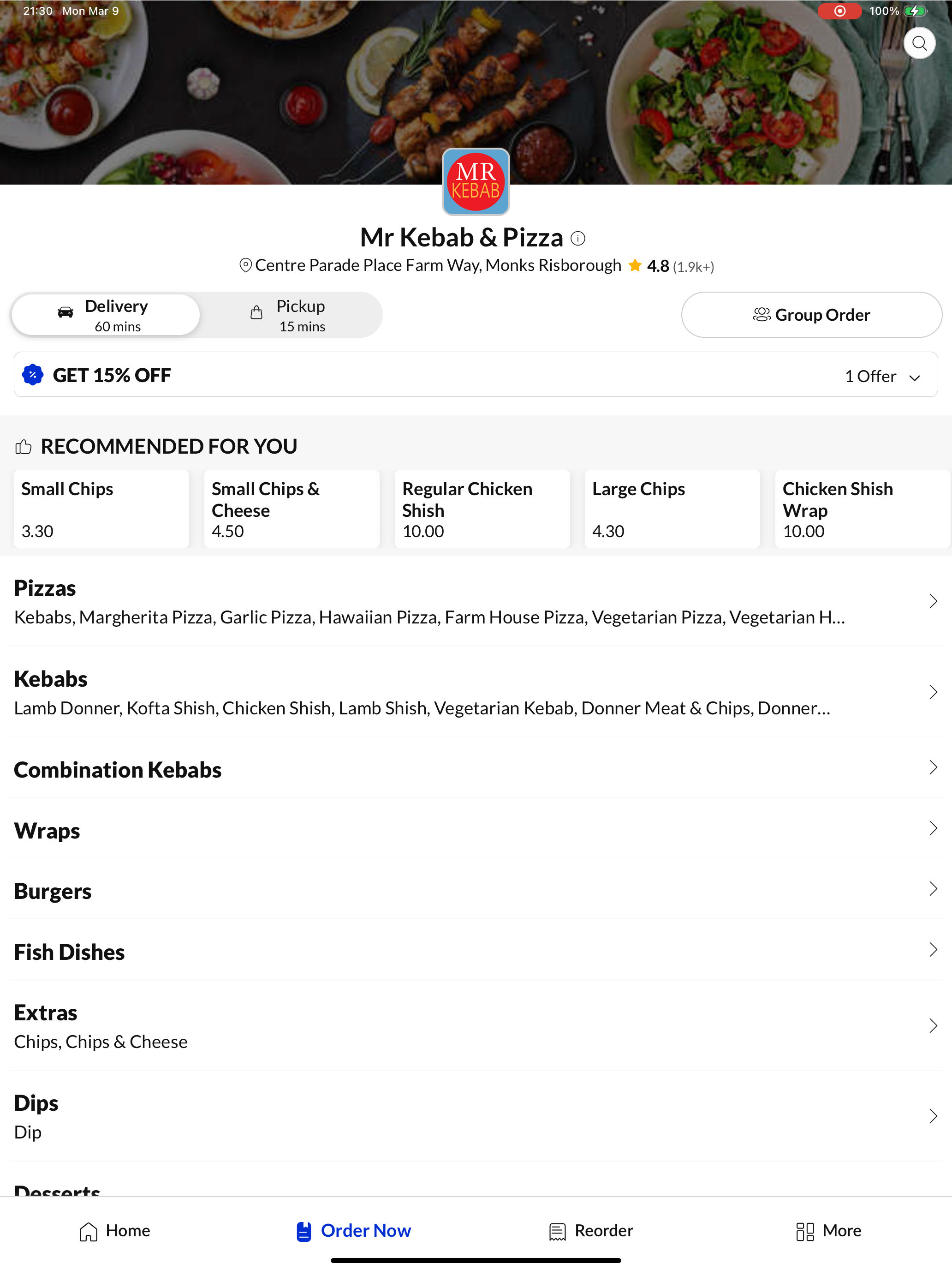 Mr. Kebab & Pizza