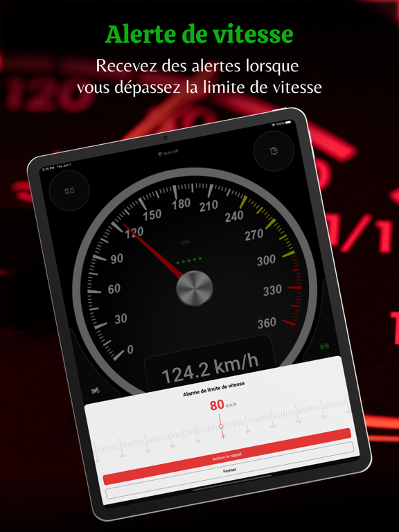 Screenshot #4 pour Compteur de vitesse GPS intell