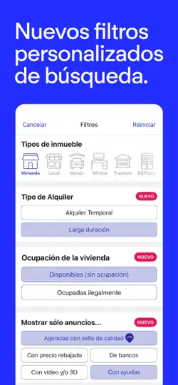 Captura de pantalla de Fotocasa - Casas Y Pisos en iPhone 4
