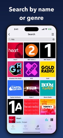 Radio Tuner app: Music & News iPhone screenshot 6