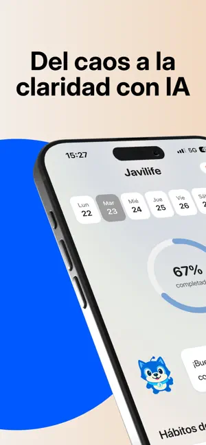 Javilife - Planificador diario screenshot 1