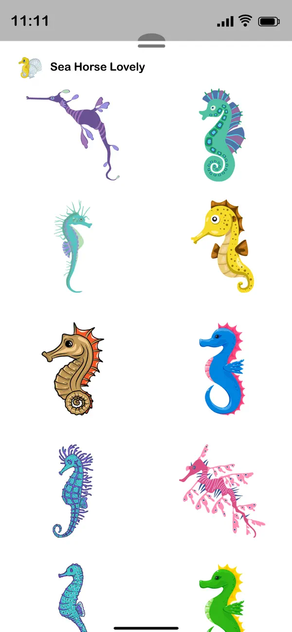 Screenshot #3 pour Sea Horse Lovely
