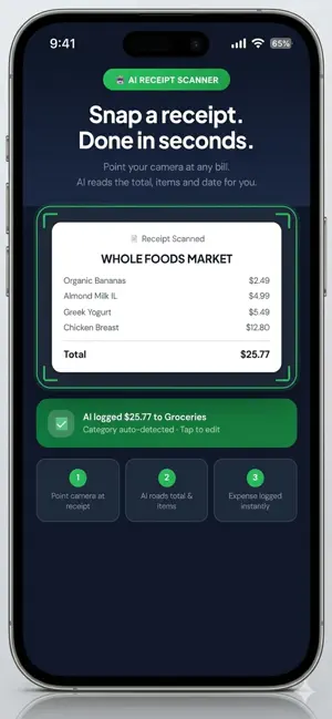 Profinance AI: Scan & Budget screenshot 2