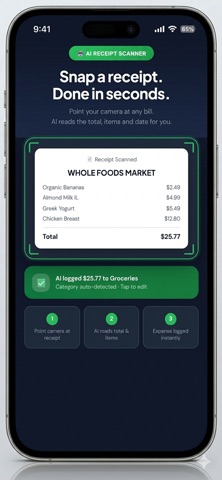 Profinance AI: Scan & Budget screenshot