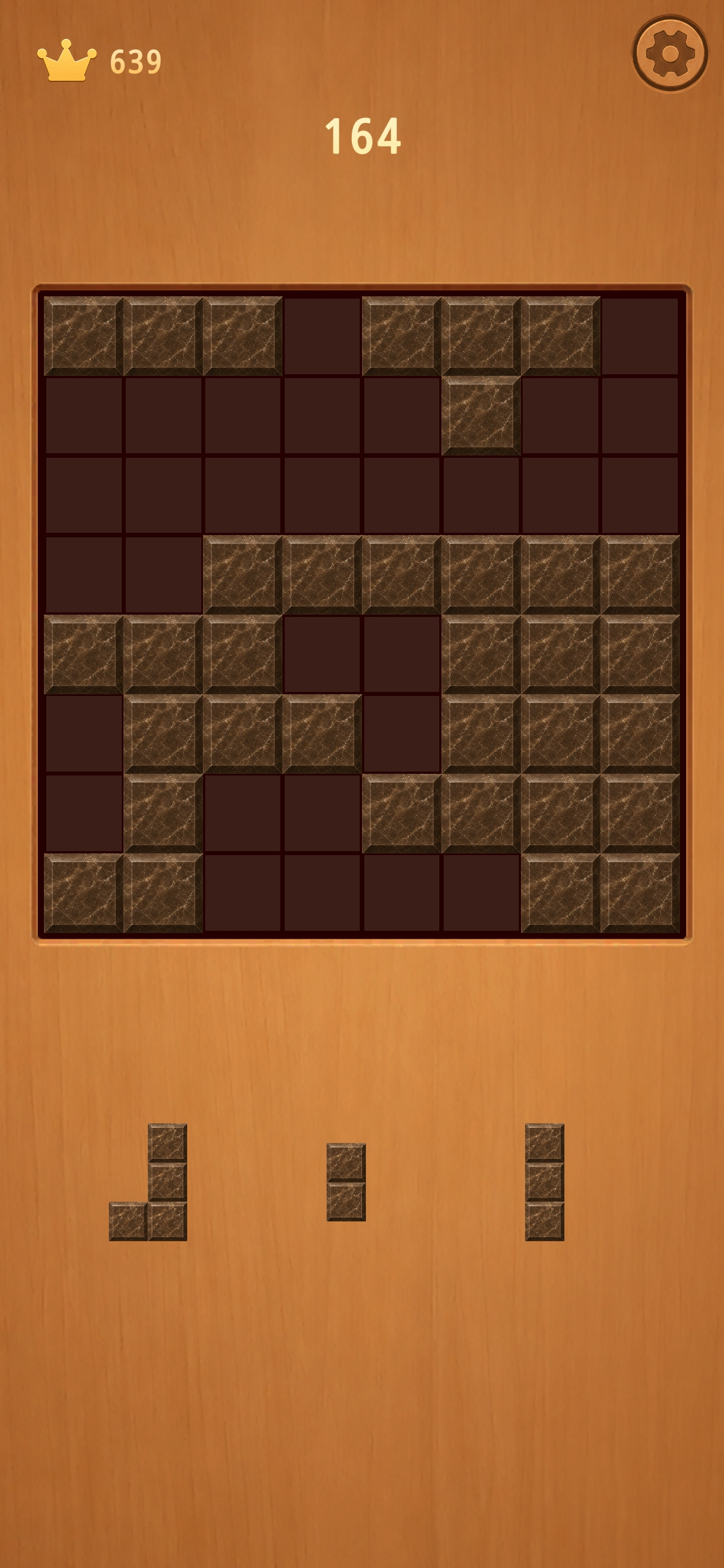 Wood Block Crush: Puzzle 3D