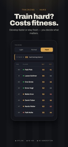 Aufstieg: Soccer Manager iPhone screenshot