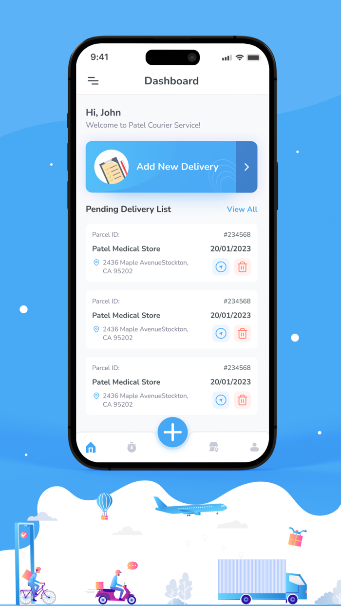 Patel Courier Service