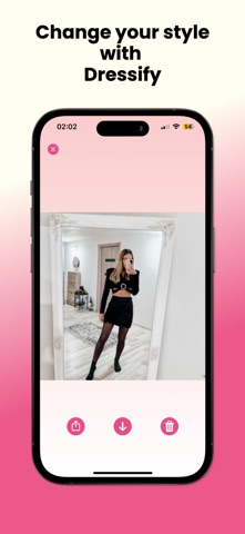AI Clothes Changer - Dressify iPhone screenshot
