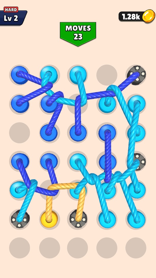 #2. Twisted Rope 3d: Tangled Line (iOS) 由: Dead Pixel