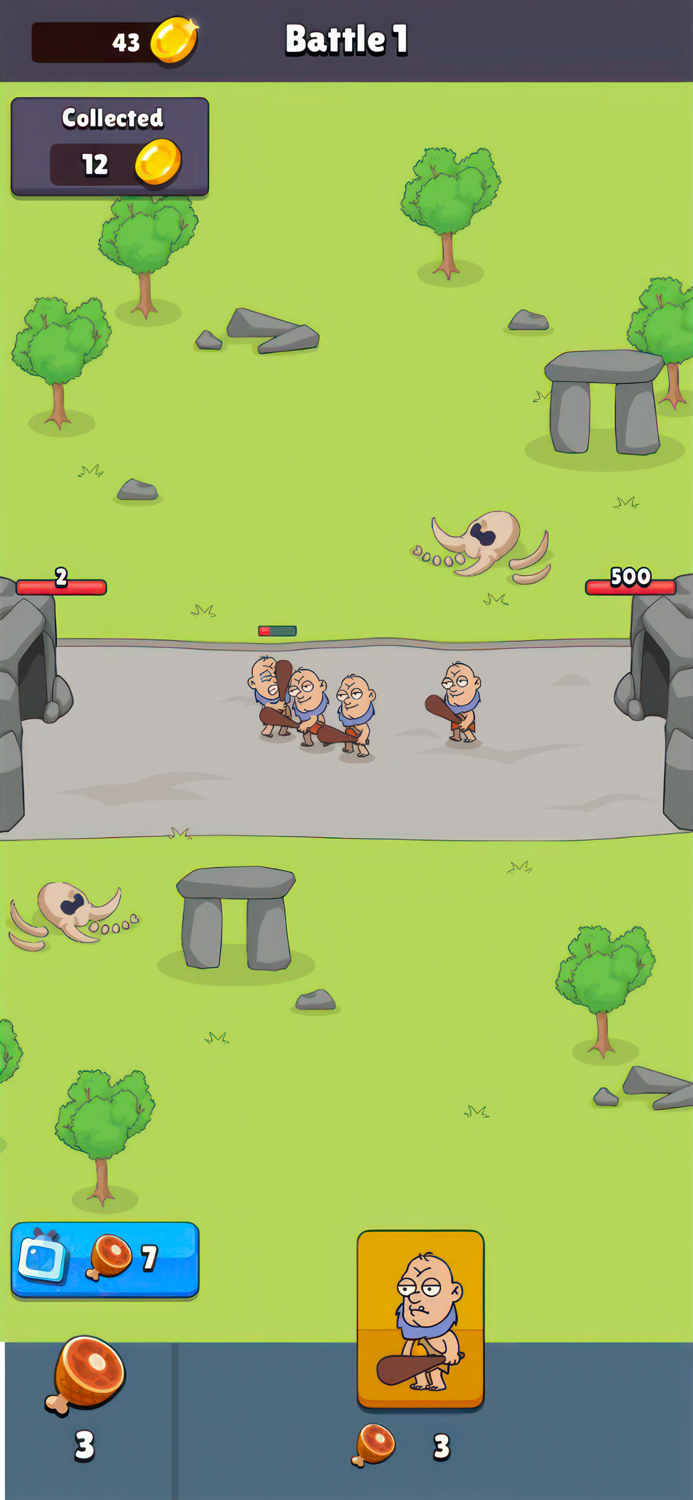 Warriors Evolution：CaveMan Age