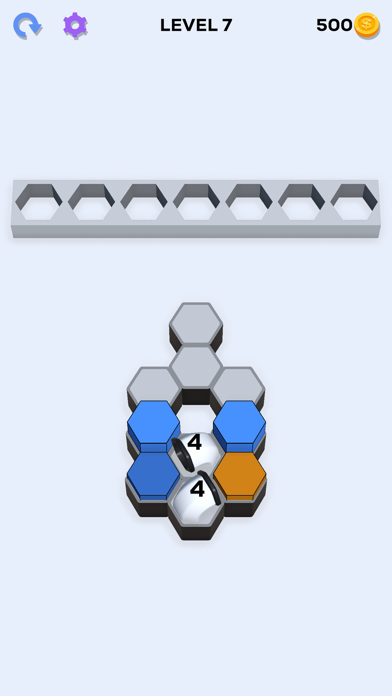 Hexagon Fit Match Screenshot
