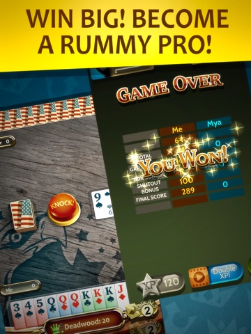 Gin Rummy Royale! iPad screenshot