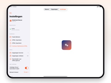 Netherlands News Reader iPad screenshot