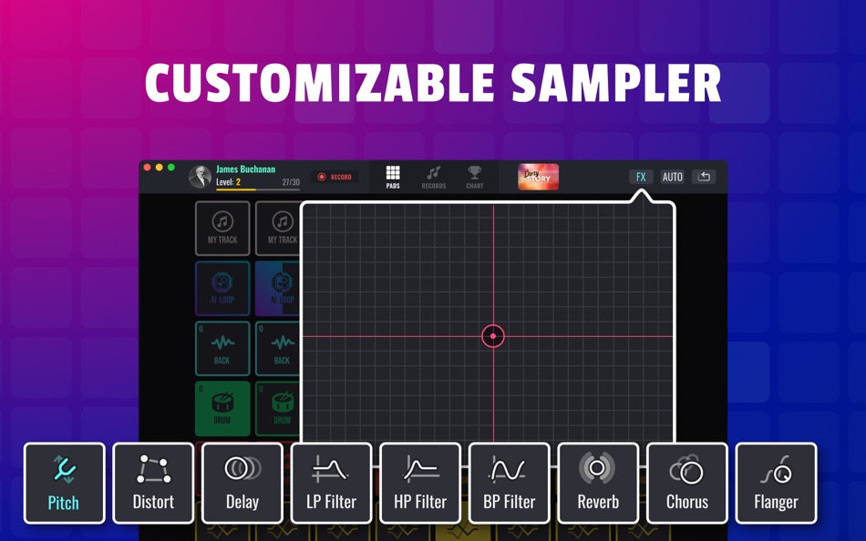 #5. DJ Mix Pads 2: EDM Music Maker (macOS) De: Inline Solutions s.r.o.