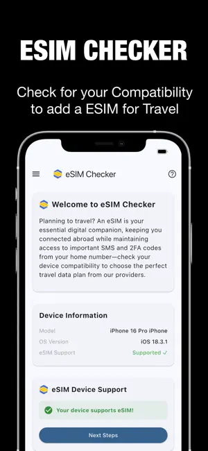 ESIM Checker screenshot 2