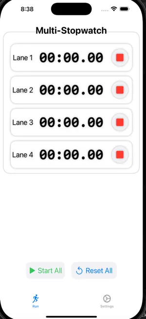 ezyStopWatch screenshot 3
