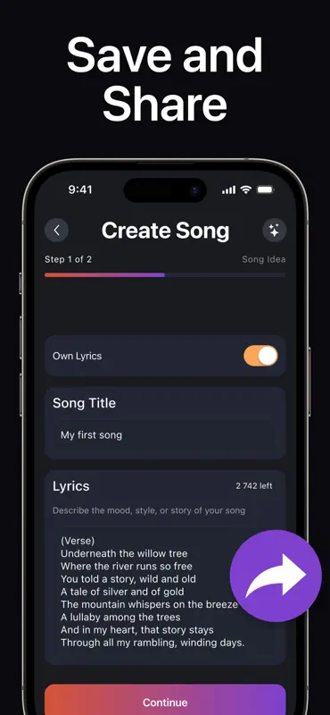 Boomy - AI Music Generator screenshot 4 of 6