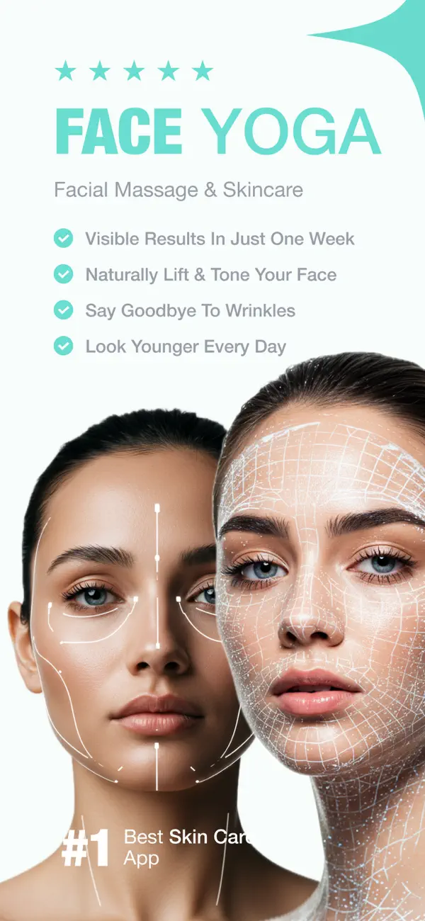 Screenshot #1 pour Face Yoga - Exercices Visage