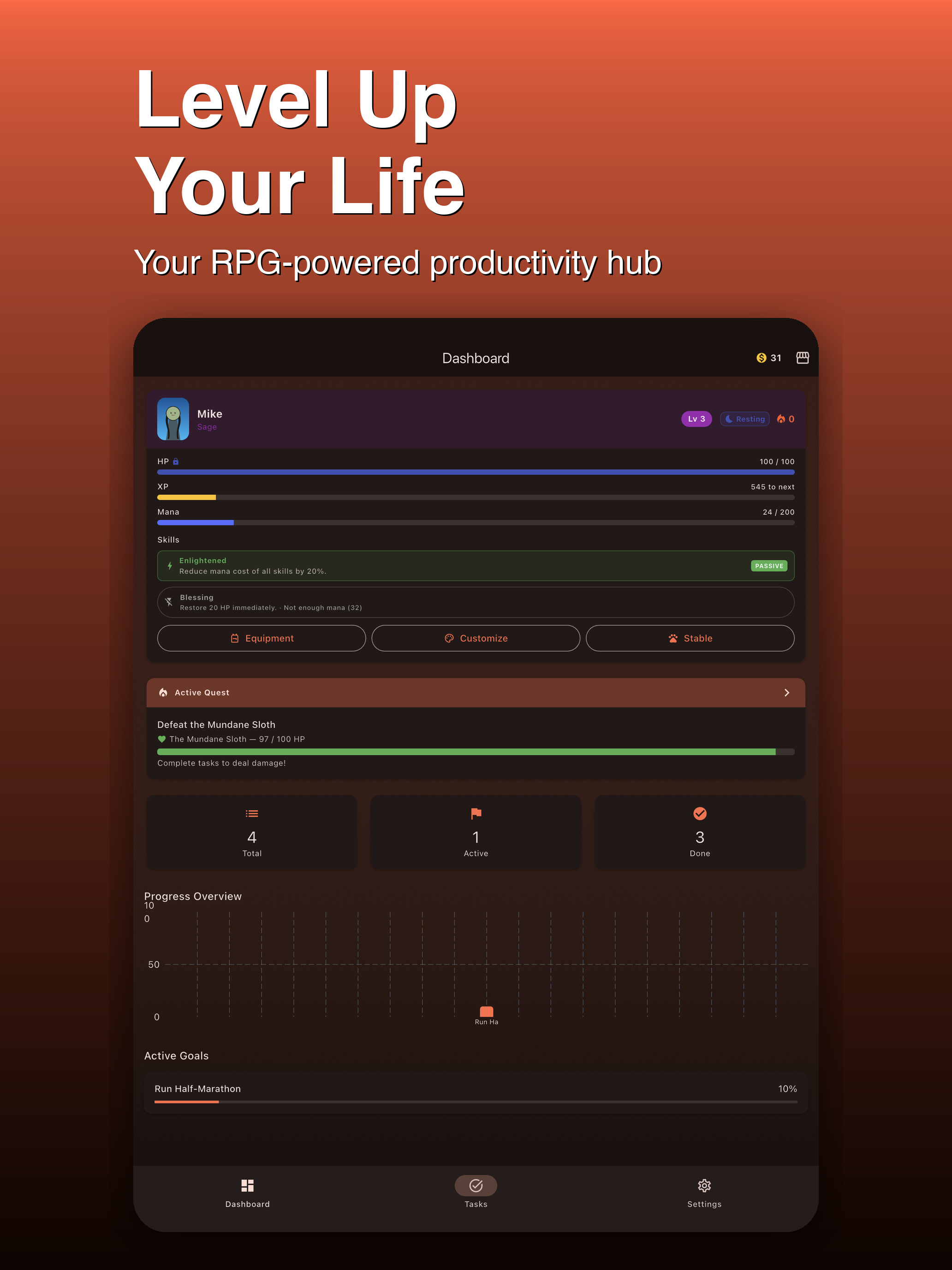 QuestLog: Habit & Goal Tracker screenshot 9