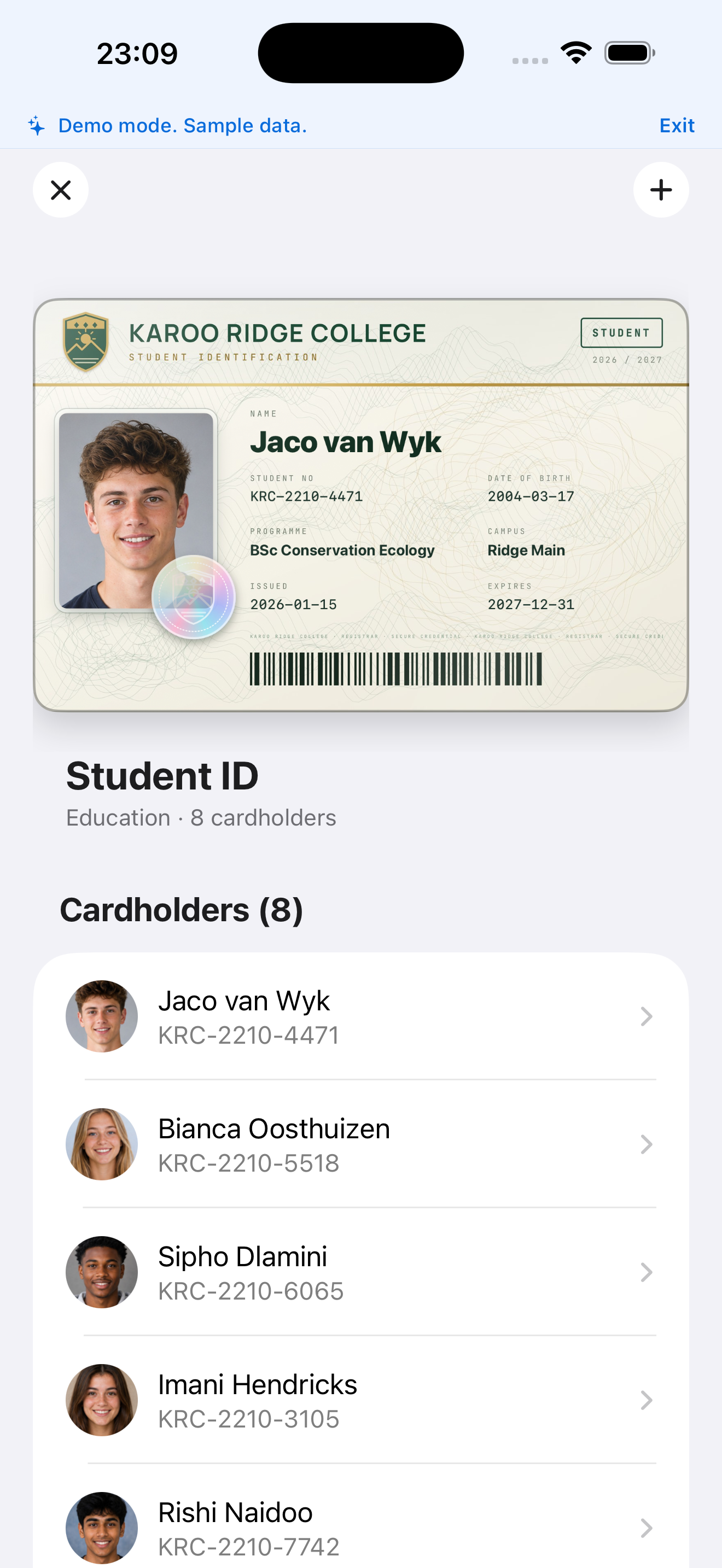 Credentials Mobile screenshot 3