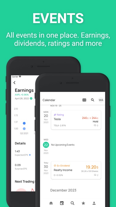 Stock Events Portfolio Tracker screenshot 5
