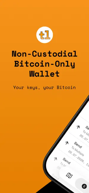 Trustless: Bitcoin wallet screenshot 1