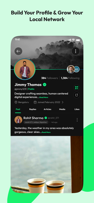 Nyburs: Hyperlocal Social App Screenshot 10 of 10