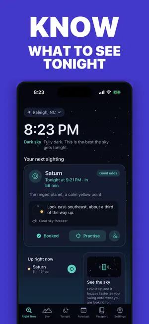 Sky Clock: Stargazing Forecast screenshot 3
