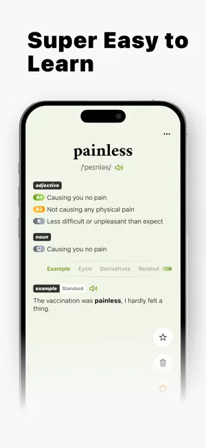 Painless - Vocabulary Builder screenshot 2
