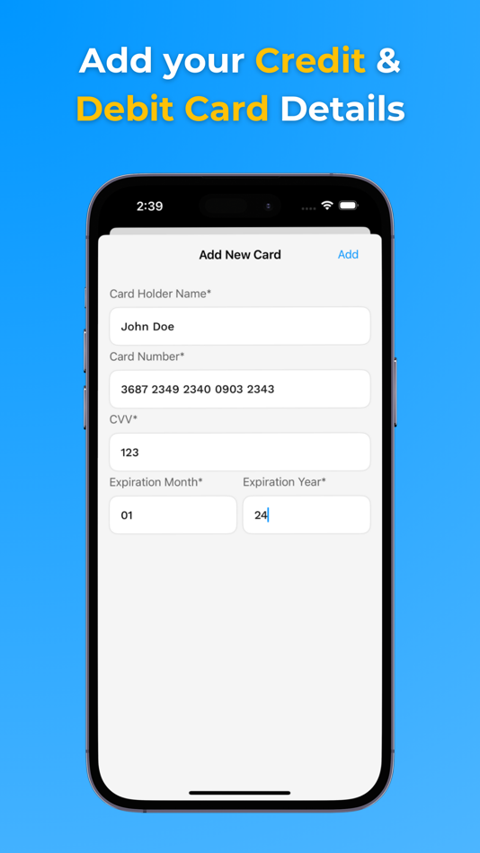 #6. Wallet: Cards & Accounts (iOS) 由: Enes Bugra Yenidunya
