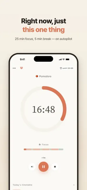 TodoTimer: Pomodoro Focus ADHD screenshot 2